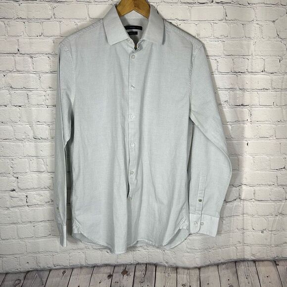 John Varvatos USA Modern Fit  Long Sleeve size 15 1/2R Button Down - Picture 1 of 9